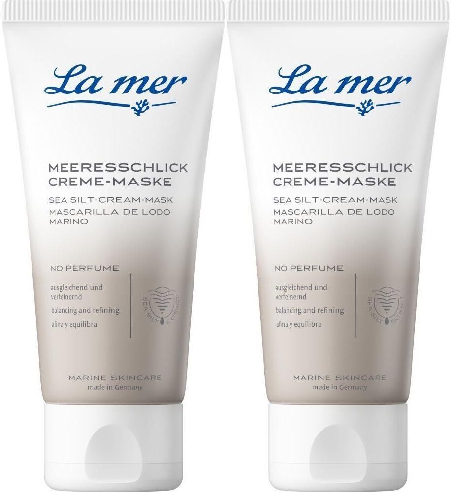 LA MER Meeresschlick-Creme-Maske o.Parfum 2x 2x50 ml Gesichtsmaske