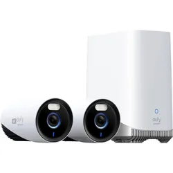 eufy Security eufyCam E330 (Professional) 2-Überwachungskamera-Set Außen, 4K