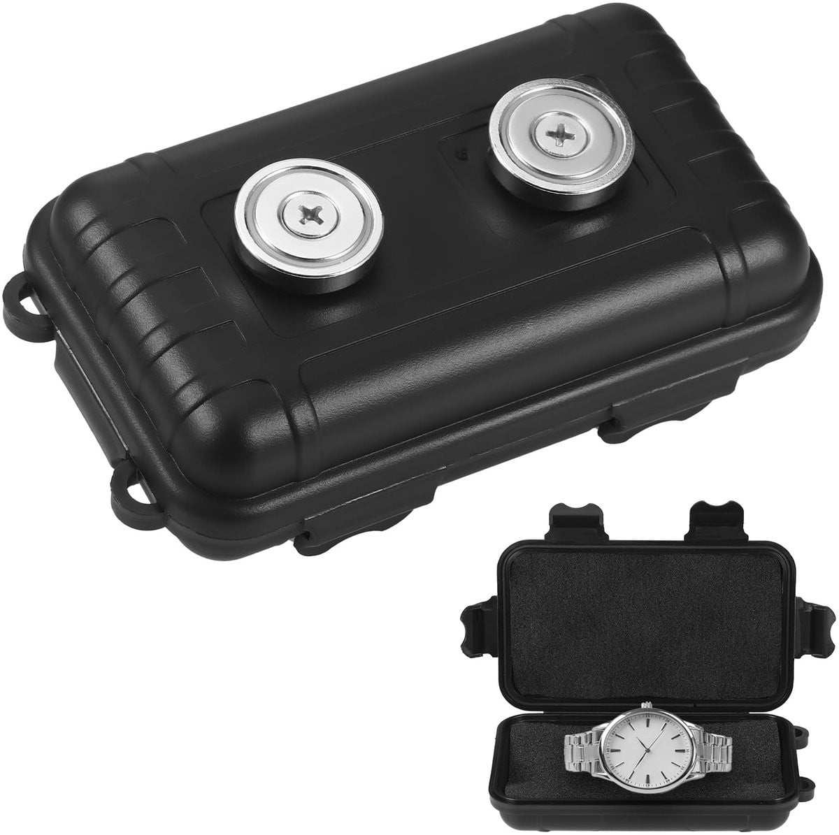 Dailygoods Dailygoody Verborgen Sleutelkast - Waterdichte Magnetische Opbergkluis - Zwart