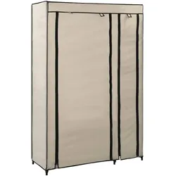 vidaXL, Kleiderschrank, Rajoner (1 Stück) (110 x 110 x 175 cm)