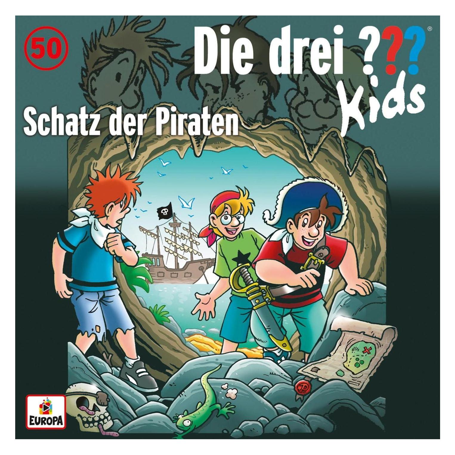 United Soft Media Die drei??? Kids Band 50 - Schatz der Piraten (Boris Pfeiffer, Deutsch) (9783803232991)
