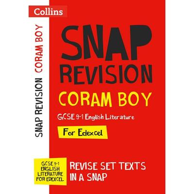 Collins GCSE Grade 9-1 Snap Revision - Coram Boy Edexcel GCSE 9-1 English Literature Text Guide, Taschenbuch von Collins GCSE, HarperCollins,
