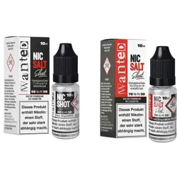 Wanted NicSalt-Shot 10ml / 30PG/70VG