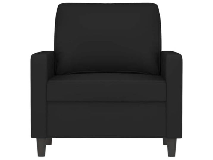 KTHLBRH Sessel Samt schwarz 60 cm Gestell aus Metall, Polsterung aus Schaumstoff, modernes Design, max. Belastung 110 kg