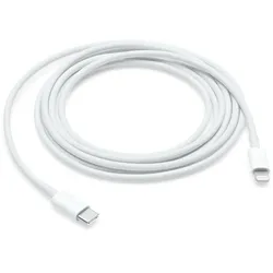 APPLE USB-C auf Lightning Kabel (2 m) Weiss