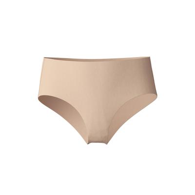 Slip CALIDA "Slip Natural Skin Midi Slip 1er Pack", Damen, Gr. 48-50, beige (nude), Obermaterial: 83% Modal CMD. 17% Elasthan EL., Unterhosen Slip