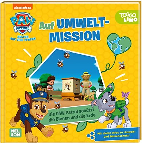 PAW Patrol: Auf Umwelt-Mission: Die PAW Patrol schützt die Bienen und ihr Zuhause Bilderbuch mit spannender Geschichte und Tipps zu Umwelt- und Bienenschutz (ab 3 Jahren) - Preis vom 09.10.2026 07:28:09 h