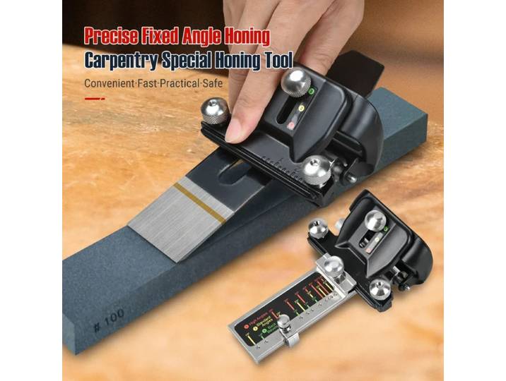 Guide d'affûtage à Angle fixe précis, affûteur manuel, outil de meulage pour le travail du bois, pour une affûtage efficace des lames, Angle réglable