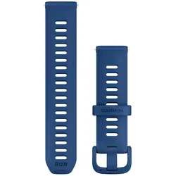 Garmin Ersatzarmband (20 mm, Silikon), Uhrenarmband, Blau