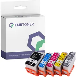 5er Multipack Set kompatibel für Epson 202XL Druckerpatronen