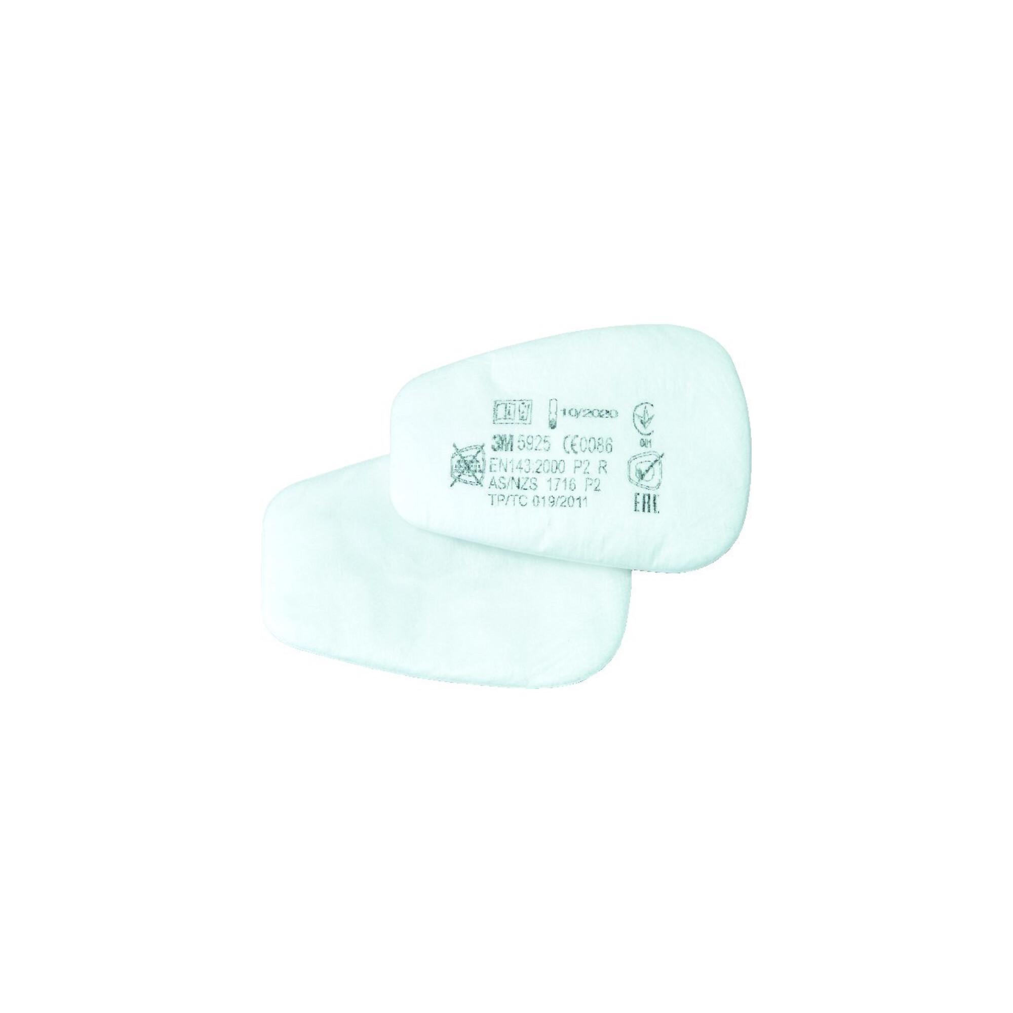 3M Vlieseinlegefilter 5925, P2R, 2 Stück/Box (7000037674)