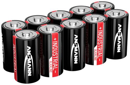 Ansmann Industrial Baby (C)-Batterie Alkali-Mangan 1.5 V 10 St.
