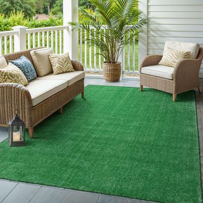 Style Haven Soliel Indoor/Outdoor Waterproof Artificial Turf Grass Rugs