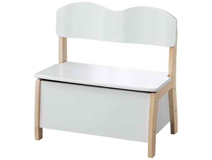 roba Kindertruhenbank, aus Massivholz und MDF gefertigt, Rücken und Sitzfläche bicolor