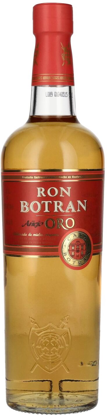 Ron Botran Botran Ron Añejo Oro Sistema Solera 40% Vol. 0,7l