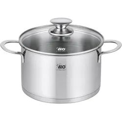 ELO Fleischtopf Galant 20cm ES, Pfanne + Kochtopf, Silber