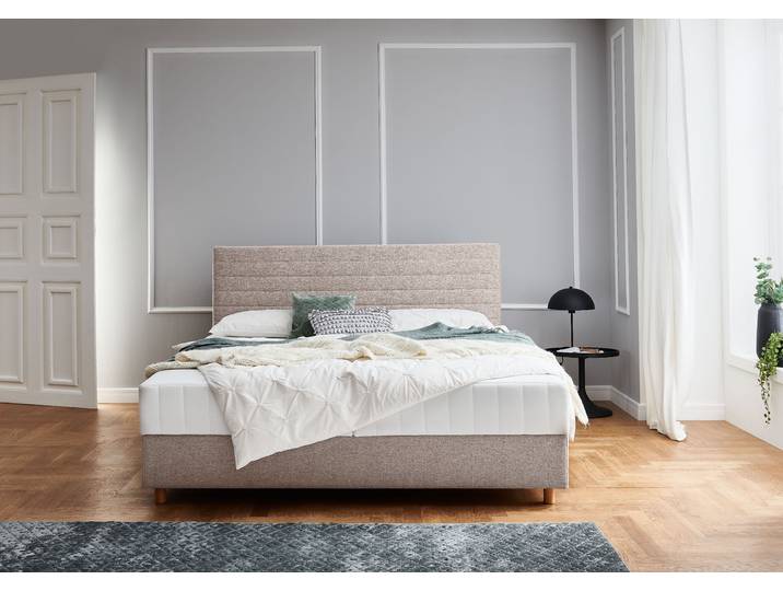 ATLANTIC home collection Josie mit Taschen-Federkernmatratze und Bettkasten