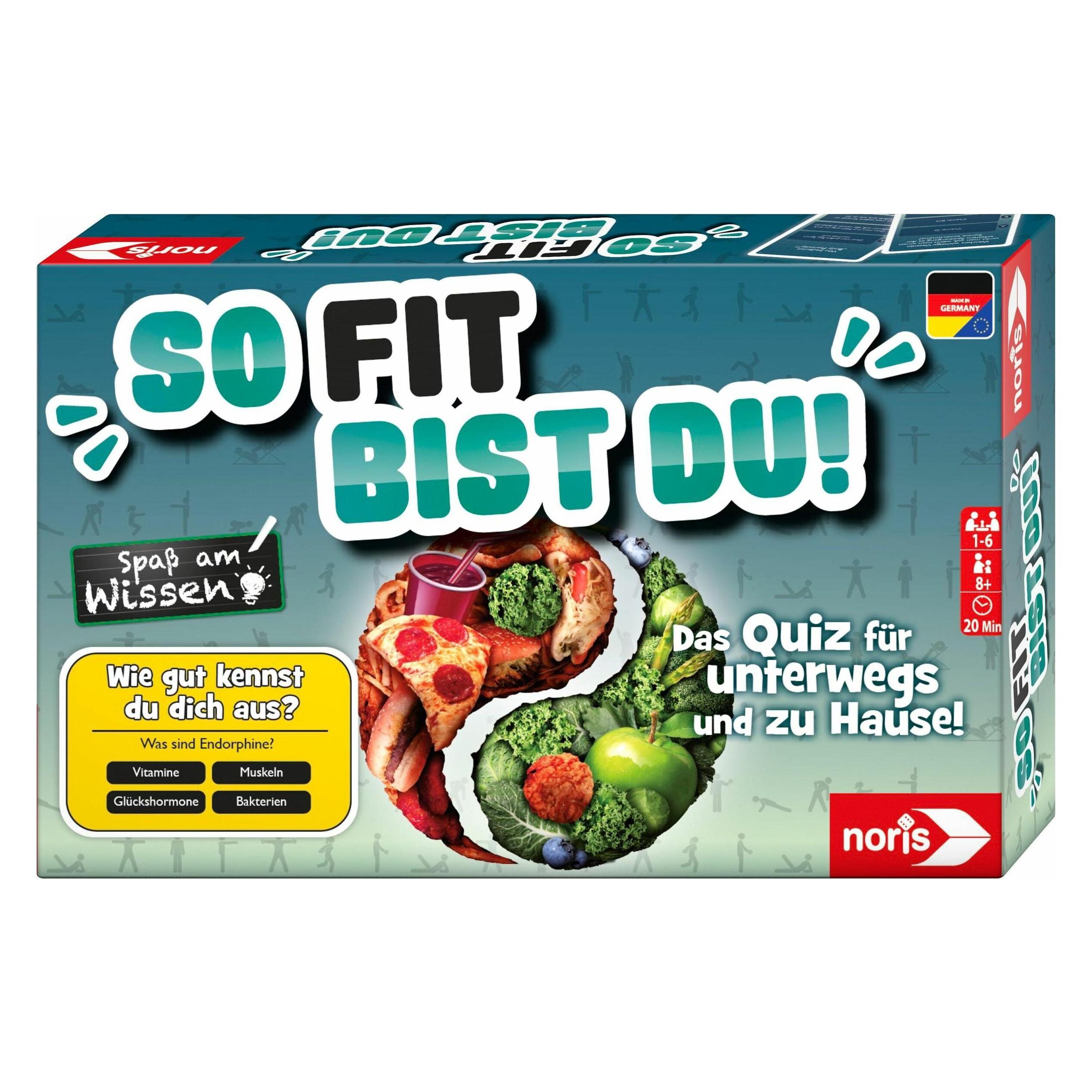 Noris So fit bist du (Deutsch, 1 - 6 Spieler) (606011619)