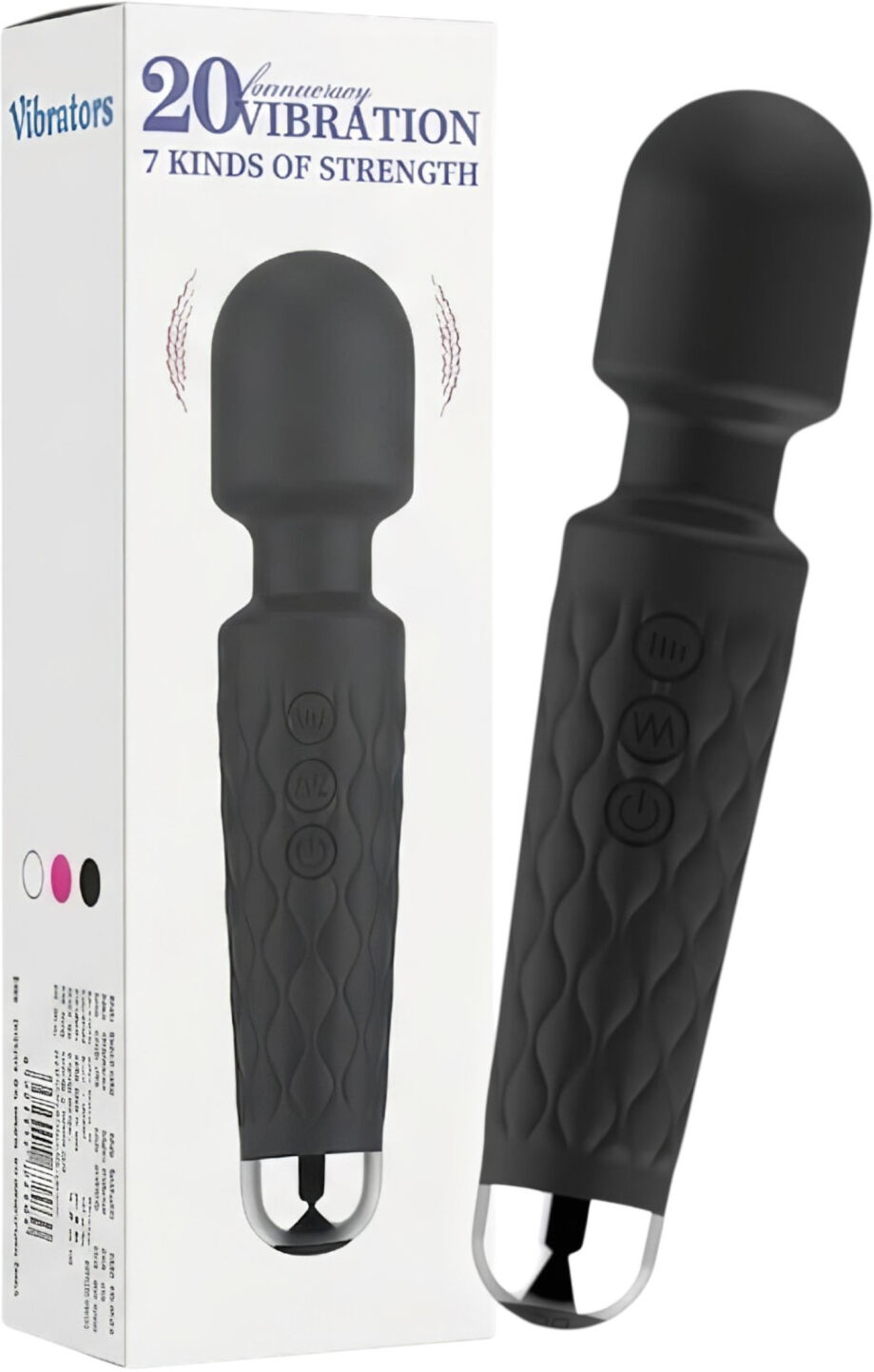 Lonely 20 Function - Vibrator - Opladelig Massager - Sort