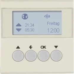 Berker 85745182 KNX-Funk Jalou-Uhr quickl S.1 weiß