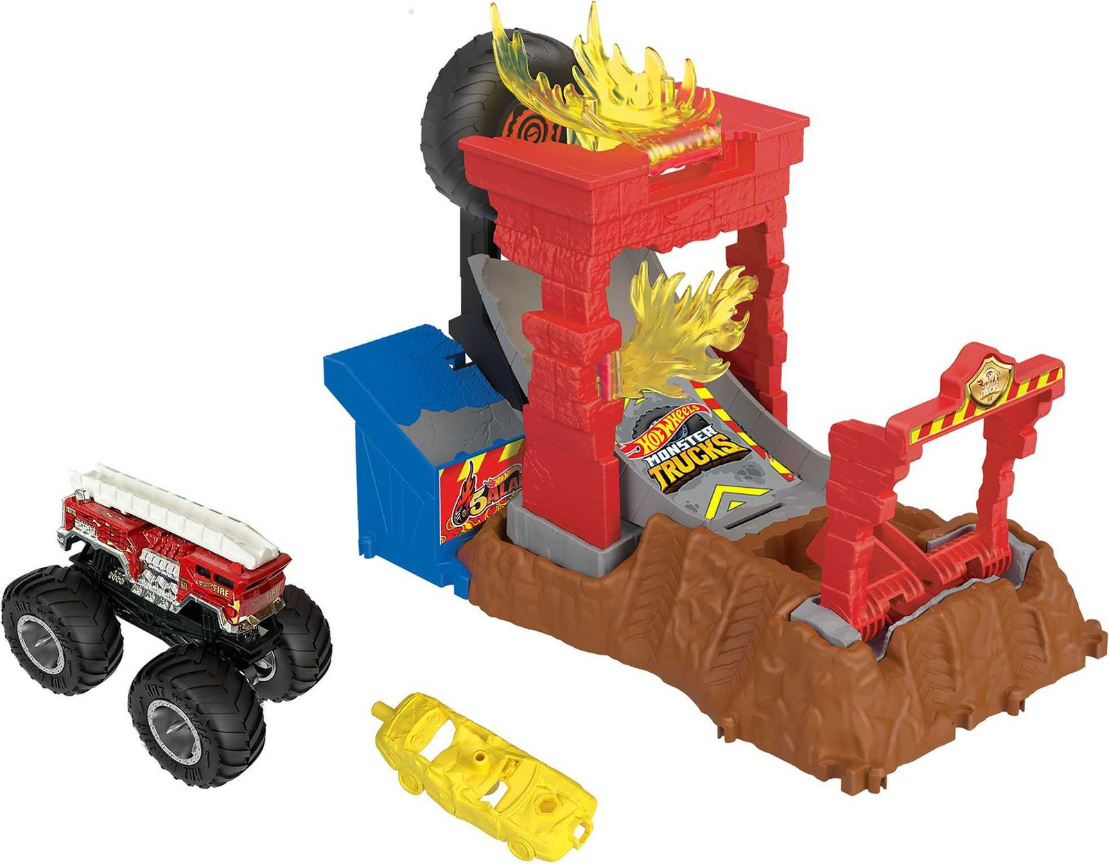 Hot Wheels Monster Trucks Arena World 5 Alarm