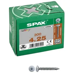 SPAX® Rückwandschrauben T20 4x25mm 300 St.