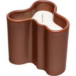 Duftkerze Aalto 8 cm, braun