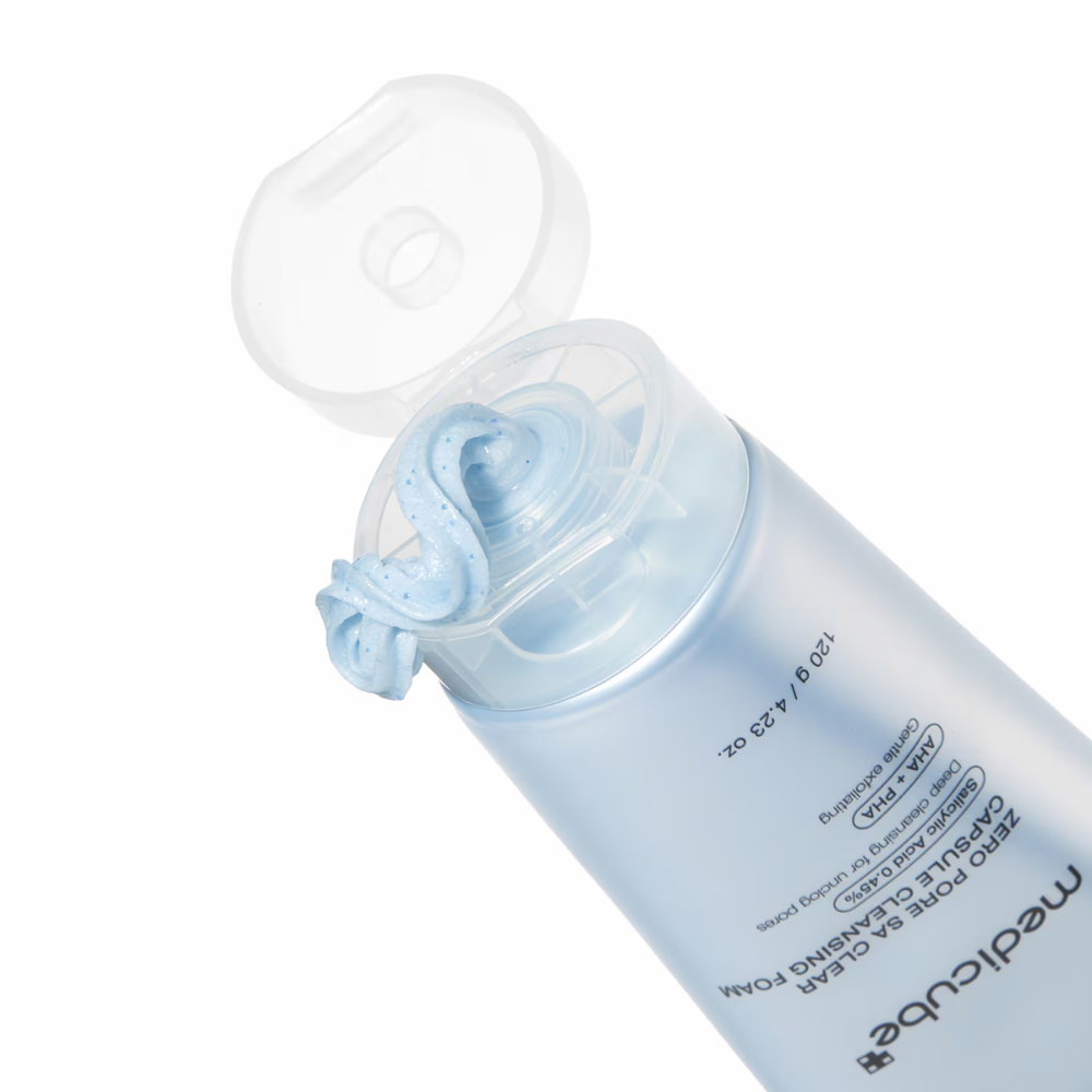 Medicube Zero Pore SA Clear Capsule Face Cleansing Foam 120g