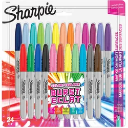 Sharpie, Marker, Color Burst (24x)