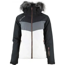 Peak mountain, Damen, Skijacke, Skijacke Damen (S), Schwarz, Grau
