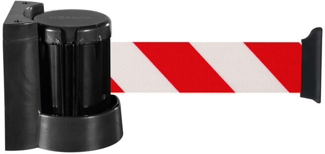 Moravia Sangle murale MORION rouge/blanc hachurée longueur 3000 mm (179.13.738)