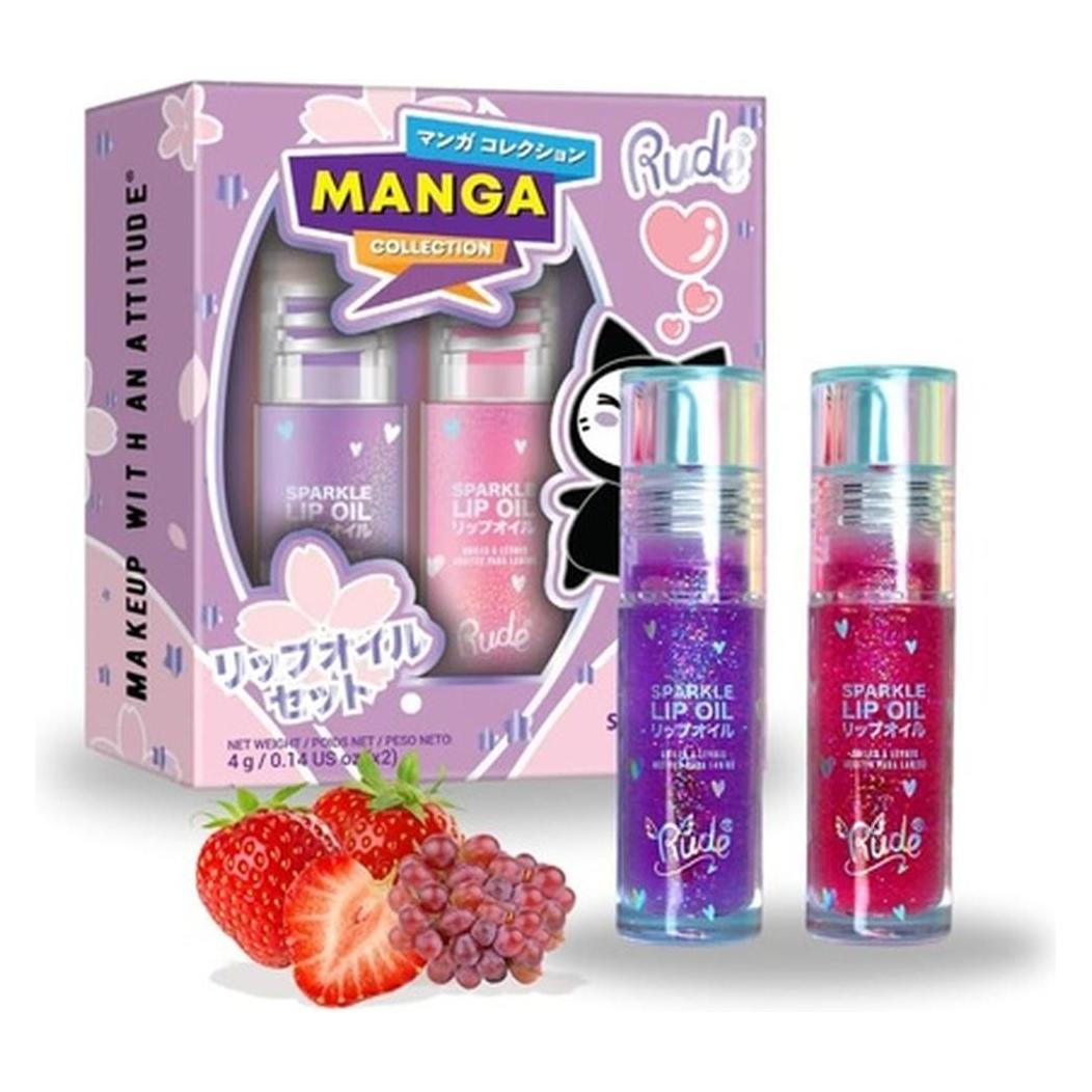 Rude Cosmetics Sparkle Lip Oil Duo (Lippenöl, 4 ml) (59935952)