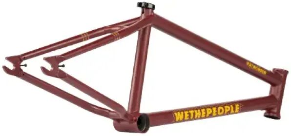 BMX Rahmen Wethepeople Pathfinder Felix Prangenberg Sig. (21" - Matt Burgundy)