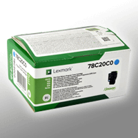 Lexmark Toner 78C20C0 cyan