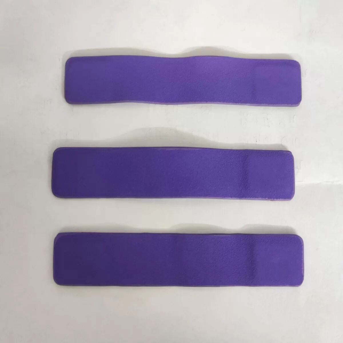 INF Lot de 3 sangles magnétiques double face en cuir PU pour câbles - Violet, organiseur de câbles magnétique et enrouleur