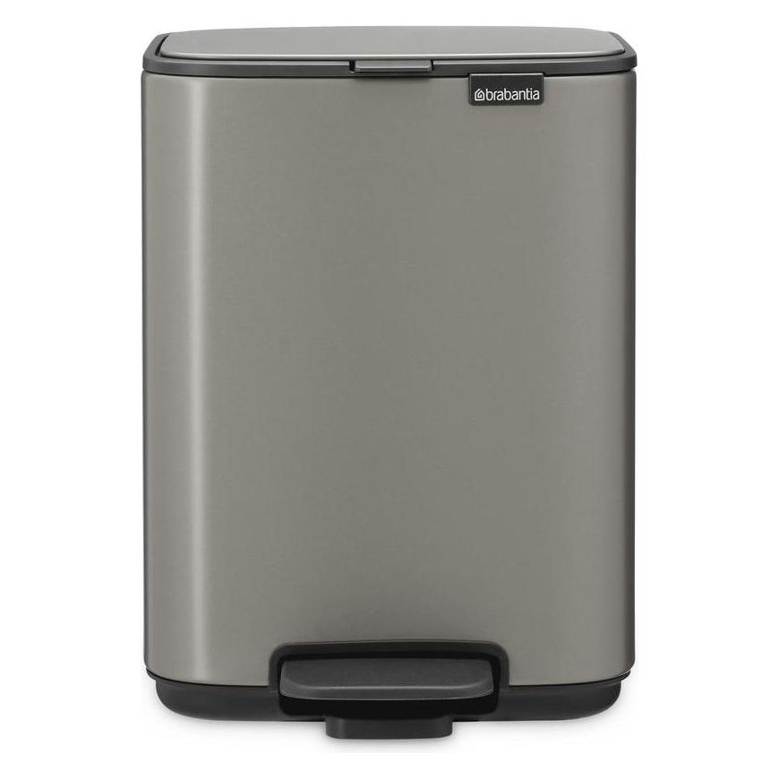 Brabantia Bo Pedal Bin 7L - Platinum (7 l) (8710755237966)