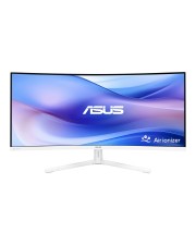 ASUS VU34WCIP-W LED-Monitor Curved 86,4 cm 34 Zoll 3440 x 1440 WQHD @ 100 Hz VA 300 cd/m² 3000:1 HDR10 1 ms HDMI DisplayPort USB-C Lautsprecher (90LM0AIT-B01M71)