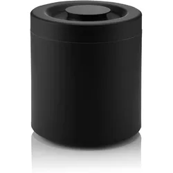Eisbox NOCTURN, Ø 18,5 cm, Höhe 21 cm, schwarz matt, Aluminium, Polystyrol