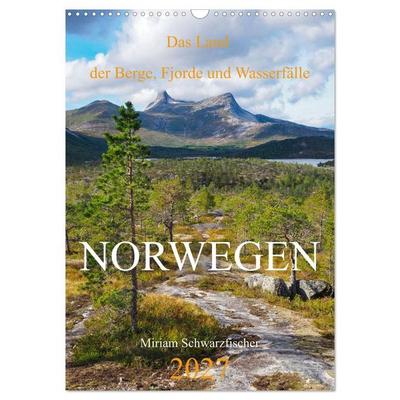 Norwegen - Das Land der Berge, Fjorde und Wasserfälle (Wandkalender 2027 DIN A3 hoch), CALVENDO Monatskalender