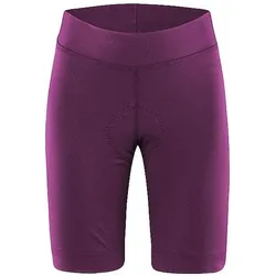 Löffler, Damen, Velohosen, Radhose Tour Bund (34, XS), Rot