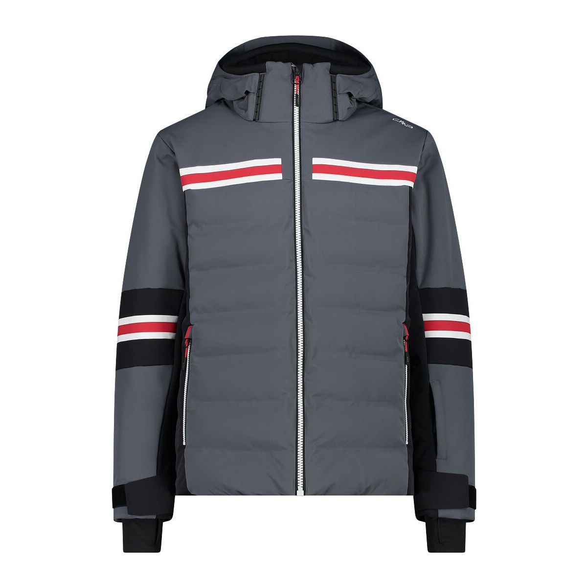 CMP MAN Ski Jacket Zip Hood grey (U862) 58 35W0057-U862-58