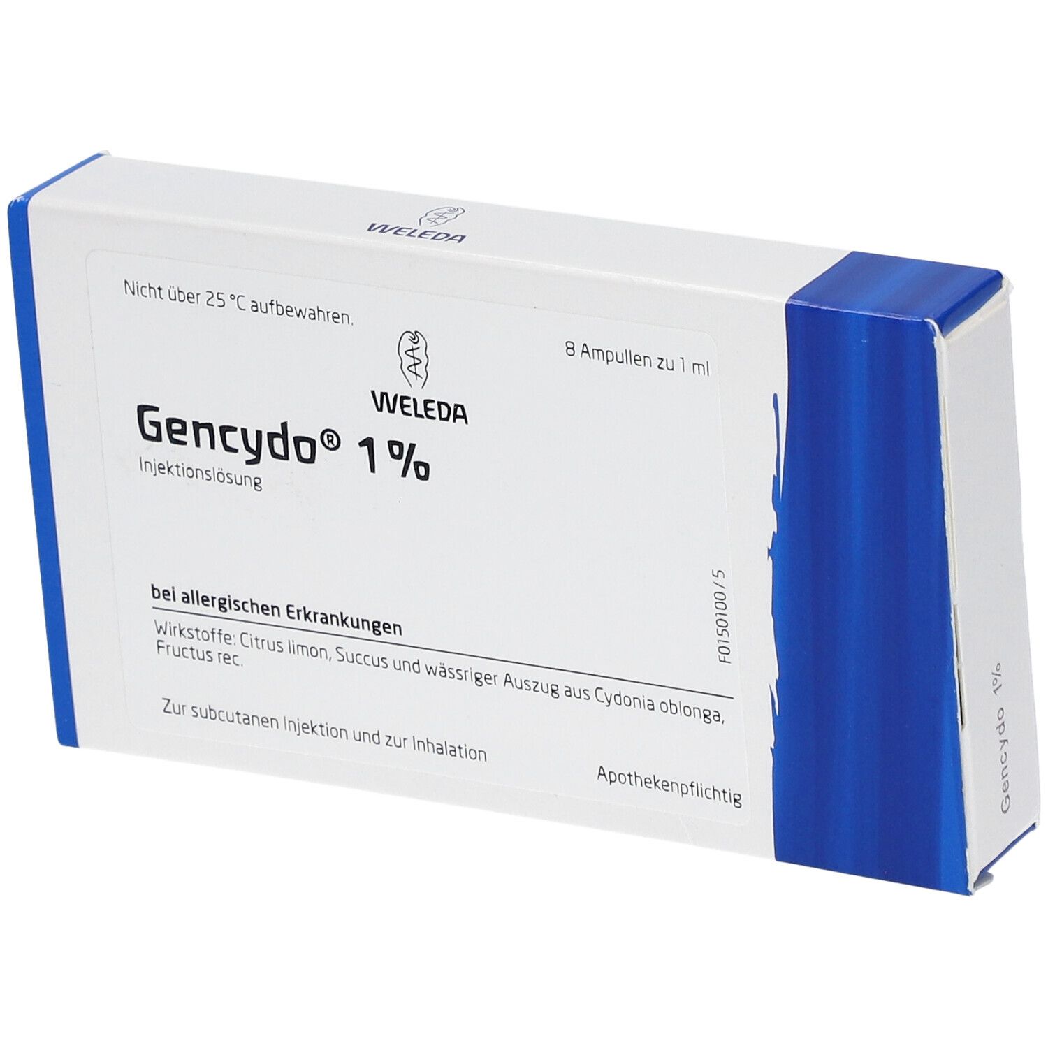 Gencydo 1% Injektionslösung 8x1 ml
