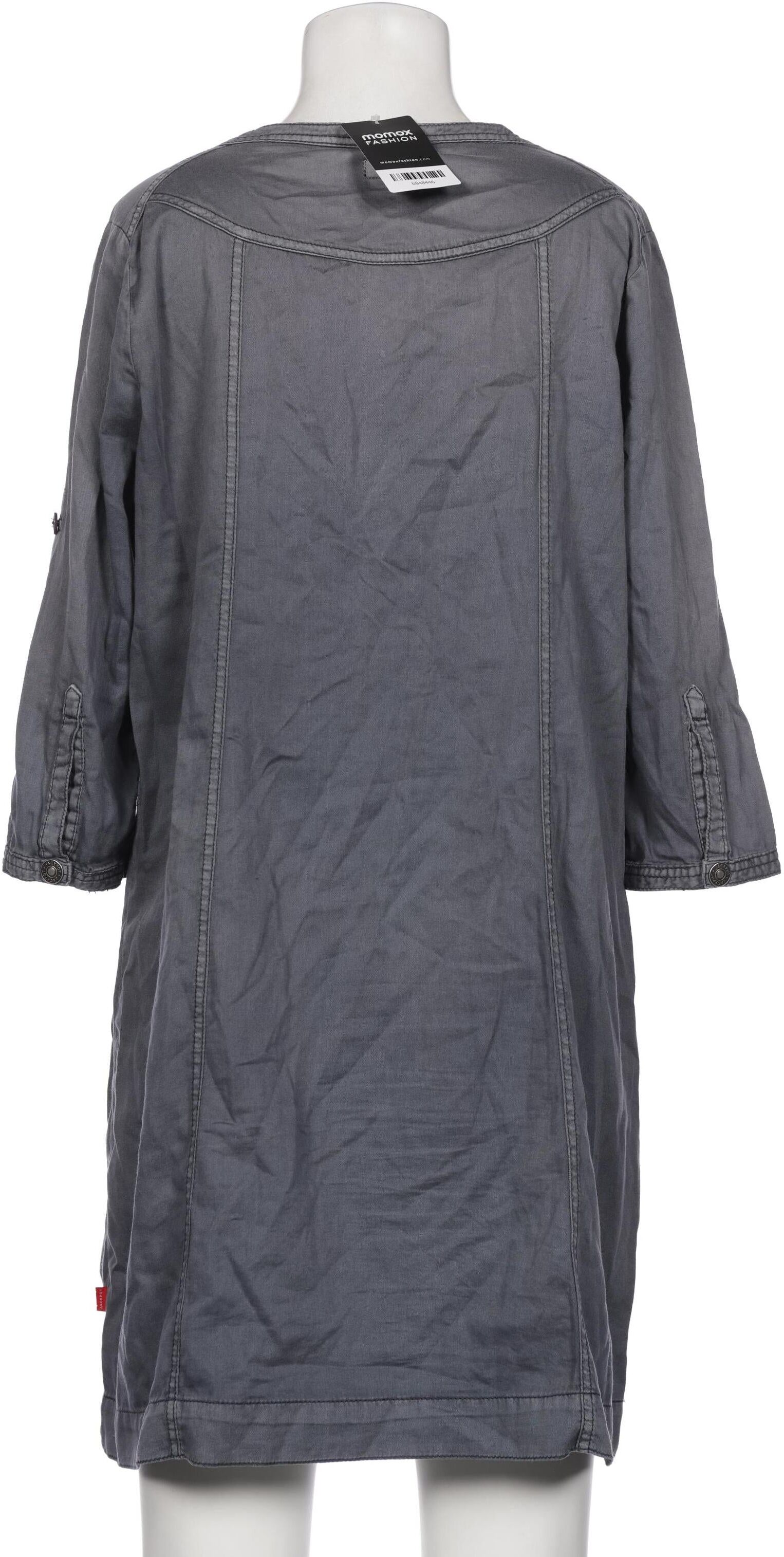 Jackpot Damen Kleid, Grau, Gr. EU 36, Baumwolle - Second Hand