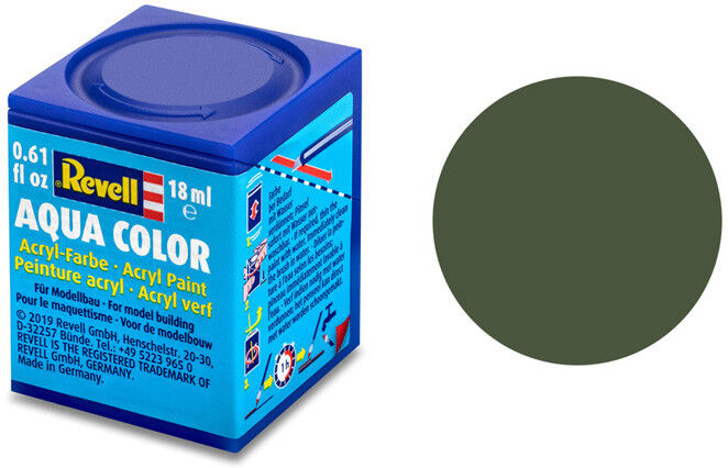 Aqua Color 65 (RAL 6031) Vert Bronze Mat 18 ml - Revell
