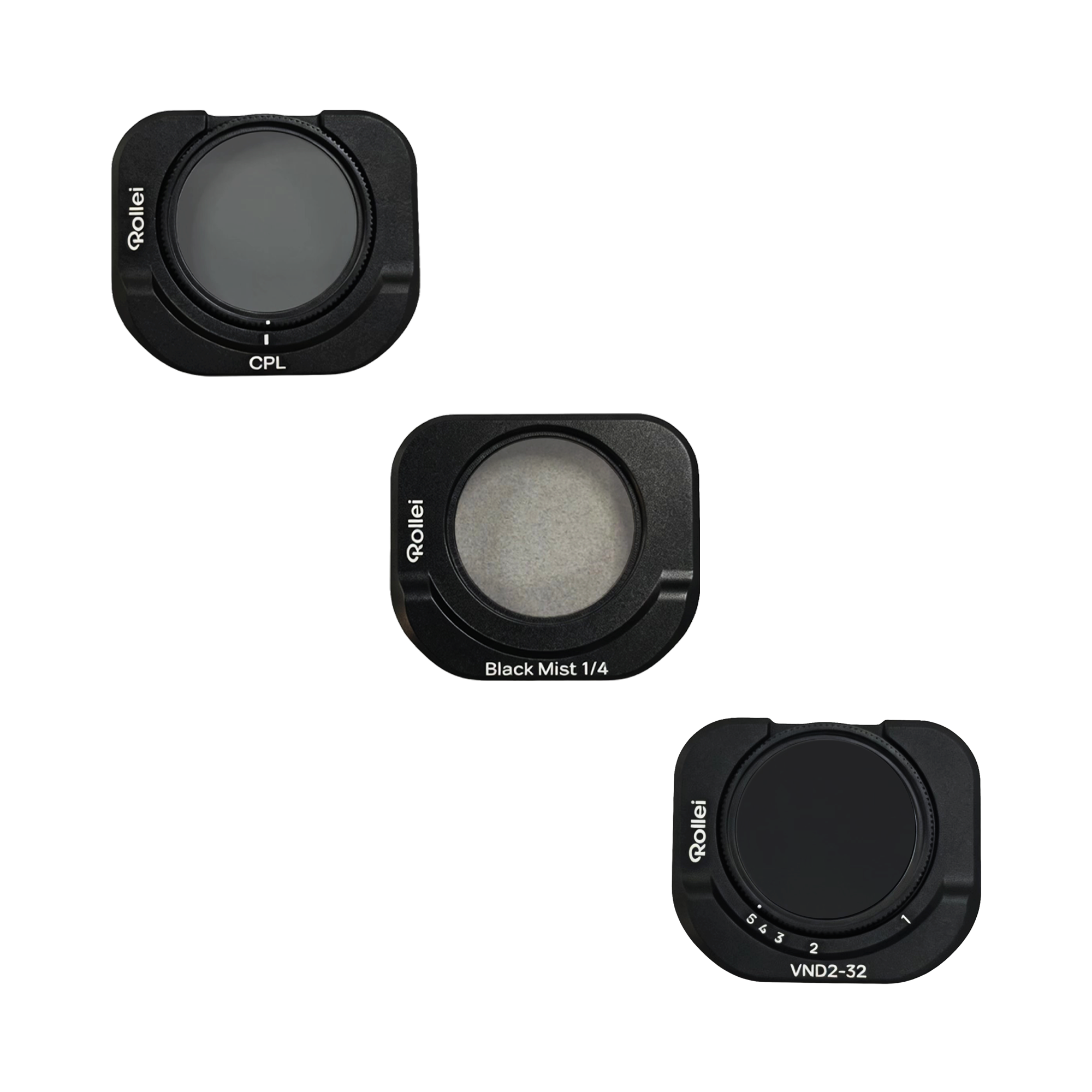 Rollei Insta360 Luna Pro Filter-Set | CPL, VND2-32, Black Mist 1/4 27638