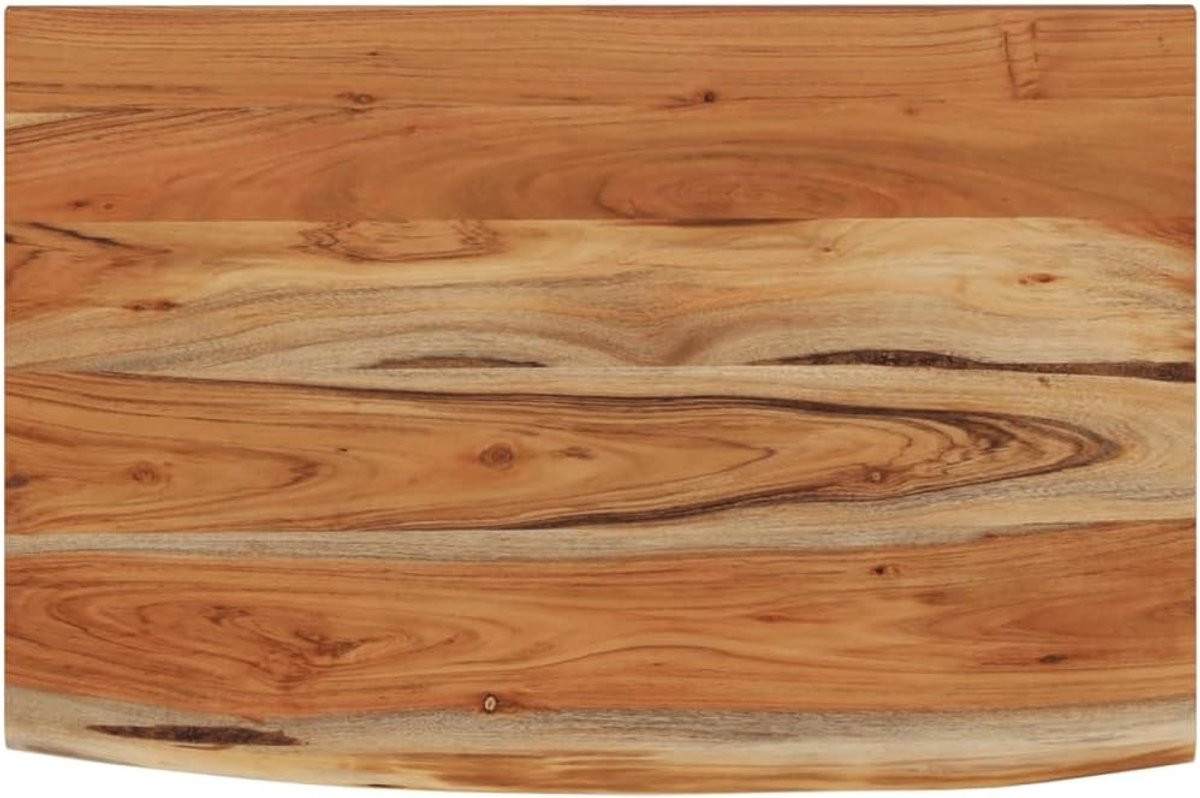 Muurplank Rechthoekig Acaciahout 70x40 cm - Zwevende Wandplank voor Opslag
