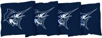 Skip's Garage Palm Beach Atlantic Sailfish Blue Cornhole Bags
