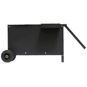 Linder Abrollwagen AWSTAHLSW25-32, fahrbar, für Stahl-Umreifungsband, KernØ 300mm