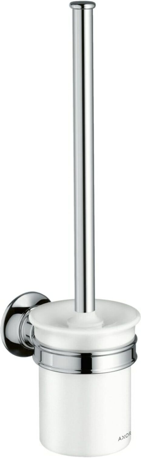 Hansgrohe WC-Bürstengarnitur Axor Montreux Eins. Mattglas, Ha. Met., Wandmont., chr (42035000)