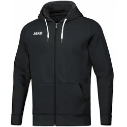 JAKO Base Kapuzenjacke schwarz 128